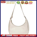 Retro Women PU Leather Hobos Shoulder Bag Casual Solid Color Small Underarm Bags