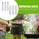 6 Sets Retractable Stainless Steel Grill Crossover Tube for Charbroil Nexgrill
