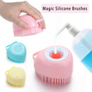 Shampoo Shower Magic Bath Towels Silicone Brushes Exfoliating Pet Brush