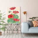 Lotus Acrylic Oil Paint By Numbers Set Canvas Drawing DIY Hand Painted Wall Art