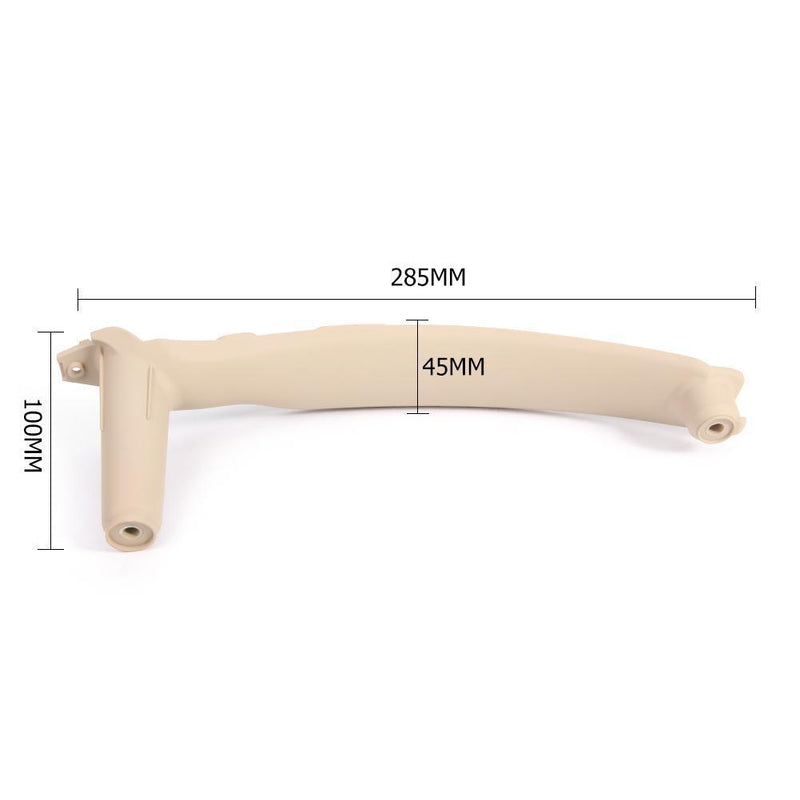 Right Inner Door Panel Handle Pull Trim Cover for E70 X5 E71 SAV (Beige)