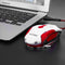 ALLOYSEED K1015 USB Gaming Mouse with Cable, Fast Transfer, 7 Buttons (Red)