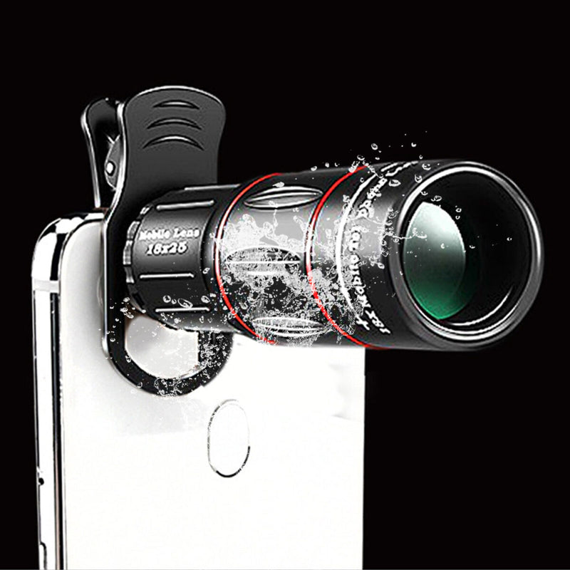 Telephoto HD Monocular Telescope - Waterproof Mobile Phone Camera Telescope