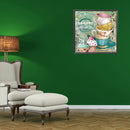5D Diamond Painting Kit Coffee Cup Full Round Drill Rhinestone DIY Wall Craft