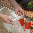 Outdoor Portable Waste Rack Rubbish Bag Holder Trash Bag Frame Hanging Rack