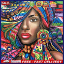 5D DIY Special-shaped Diamond Painting Cross Stitch Needlework Kit Wall Art