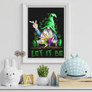 5D DIY Diamond Painting Kits Full Round Drill Green Gnome Mosaic Picture Cr