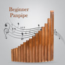 15 Pipes Pan Flute G Key Chinese Traditional Bamboo Musical Instruments Newly