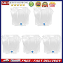 5pcs 5L/10L Portable Outdoor Foldable Collapsible Water Bags Camping Carrier