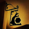 Holiday Decor Witch Boiler Silhouette Corrosion Resistance for Garden Patio Door