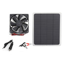 12V Air Extractor Mini Ventilator Lüfter Geflügelhaus Gewächshaus Solar Abluftve