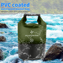 Waterproof Airtight Storage Bucket Bag with Adjustable Shoulder Strap and Handle