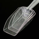 3x Clear Bar Buffet Wedding Ice Sugar Sweet Candy Favor Party Plastic Scoop A0T9