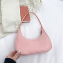 Casual Women Small Purse Handbag Fashion Solid Color Shoulder Underarm Hobos Bag