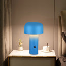 #A Mushroom Table Lamp Rechargeable Bedroom Bedside USB Desk Touch Night Lights