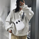 Fashion Shoulder Bag Lovely Fun Devil Crossbody Handbags Zipper for Daily Street