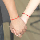 5Pcs Classic Gift Jewelry Handmade Bracelet Red Rope Cord String Line Bangle