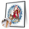 Santa And Animals Frameless Oil Paint By Numbers DIY Hand Painted Canvas Crafts