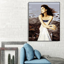 Frameless DIY Daze Beauty Painting By Numbers Canvas Digital Oil Craft Deco