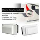 12V Caravan Motorhome Trailer Side Air Vent Fan RV Exhaust Fans (White) Newly