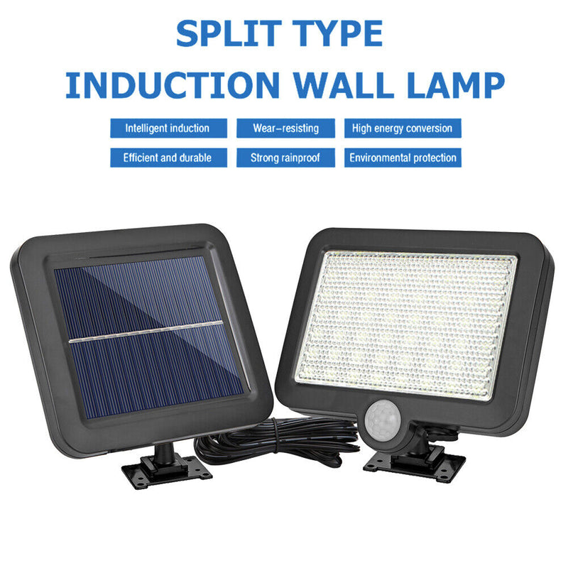 COB 56LED Solar Split Lamp Motion Sensor Waterproof Outdoor Night Lighting