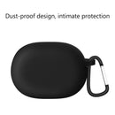 Silicone Earbuds Protective Case Bag w/ Hook for Beats Studio Buds (Black) Newly