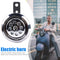 Motorcycle Horn 105dB High Decibel Loud Electric Horn for Scooter Electric Bike