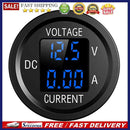 D6 LED Digital Voltmeter Ammeter Volt Current Panel Meter for 12-24V Car Tr