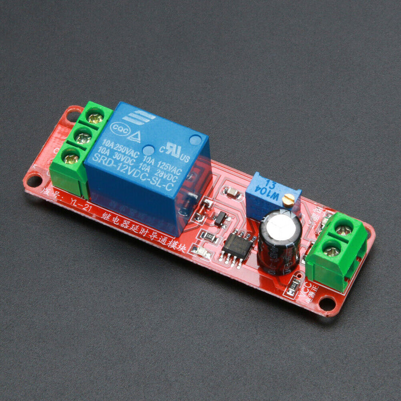 5pcs DC 12V Delay Relay Shield NE555 Timer Switch Adjustable Module Newly