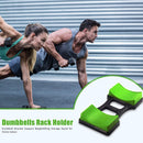 Dumbbell Bracket Support Weightlifting Storage Stand for Home Indoor (L) Newly