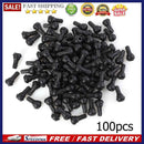 TR-412  In Shorty Black Rubber Valve Stems 100pcs TR412 Tubeless Tire Valves