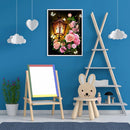 5D Diamond Painting Lantern Flower Full Square Drill Rhinestone DIY Wall Art