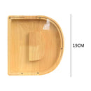 Creative Saving Box 26 English Alphabet Wooden Money Storage Box Jar (D) Newly