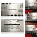 Musical Instruments Ruler Gauge Acoustic String Action Guitar Pitch Luthier