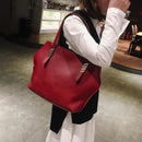 4pcs/set Simple Leather Shoulder Handbags Clutch Card Holder Women Composite Bag