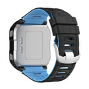 Silicone Smart Watch Band Double Color Wrist Strap for Garmin Forerunner 92
