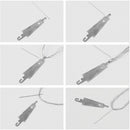 Steel Cross-Stitch Needle Threader Sewing Accessaries Threading Needlework Tool