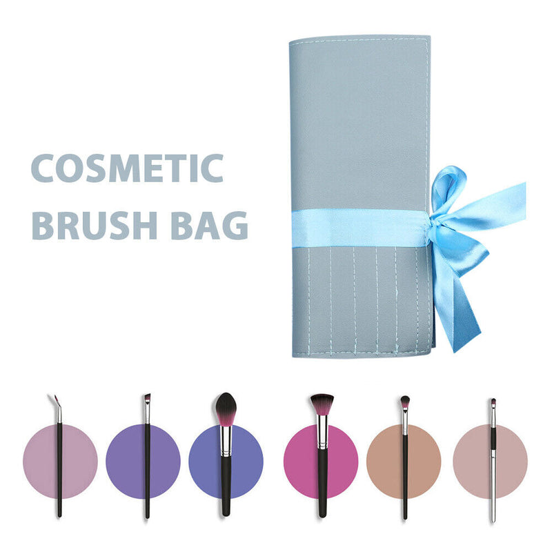 Makeup Brush Bag Eyeshadow Powder Cosmetic Travel Organizer Storage Case