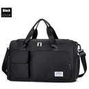 Oxford Cloth Shoulder Duffel Handbag Women Travel Sport Fitness Weekend Gym Bags