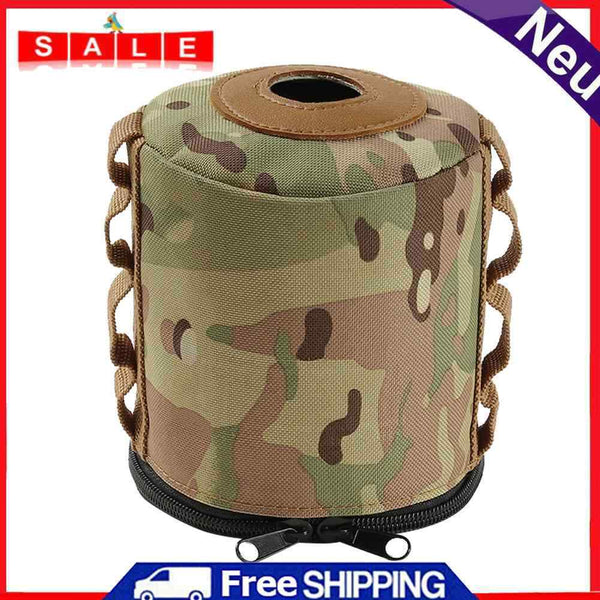 Outdoor Camping Gas Tank Case Anti-Fall Gasoline Canister Protective Covers