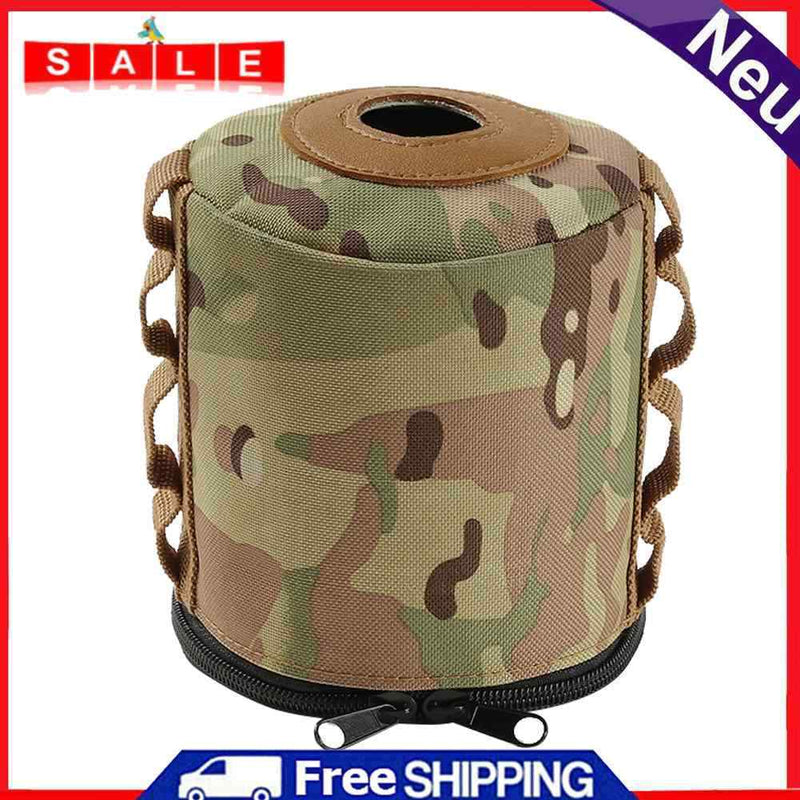 Outdoor Camping Gas Tank Case Anti-Fall Gasoline Canister Protective Covers