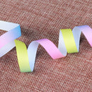 Colors  Children Hair Clip Accessories Handmade Grosgrain Rainbow Ribbon
