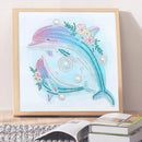Part Drill Luminous Special Shaped DIY Dolphin 5D Diamond Painting (DZ540) Newly