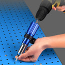 Electric Rivet Gun Adapter Blind Rivet Nut Drill Converter Insert Nut (A) Newly