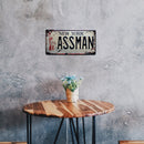 Weatherproof Retro Chic Advertisement Sign Iron Painting Wall Drawing (D)