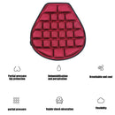 Motorcycle Seat Cushion Motorbike Sunscreen Pressure Relief Saddle (Red) Newly