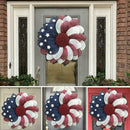 Patriotic Independence Wreath For Front Door Fourth of Wreath Decor July L3B0