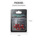 12x M5x10mm Disk Brake Rotor Bolts Mountain Bike T25 Brake Screws (Red) Newly