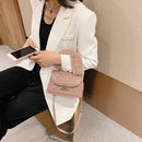 Elegant Women Messenger Bag Plush Handle Female PU Travel Shoulder Bag Clutches