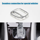 Center Console Shifter Trim Cover Bezel Chromed Plastic for Mercedes Benz W203